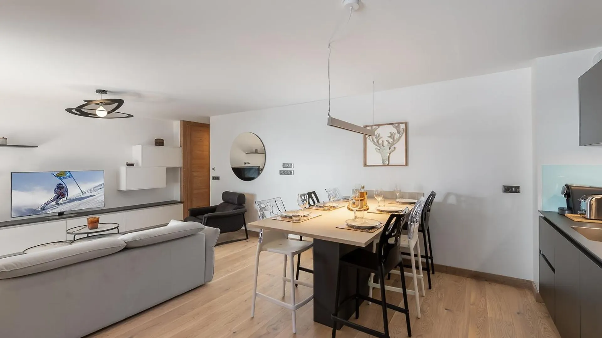 Appartement De Standing A Megeve, 5 Min Des Pistes, Sauna, Hammam, Parking, Animaux Acceptes - Fr-1-569-52 موجوف